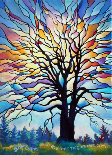 Laughing in the Light SG painting